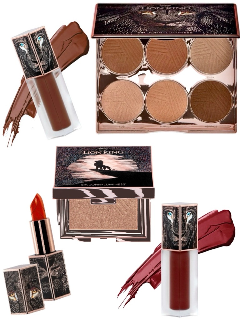 Sir Jon x Luminess x Lion Kingπ¦Make-Up (Limited Edition) Bundle Set, πNWOT, Rare